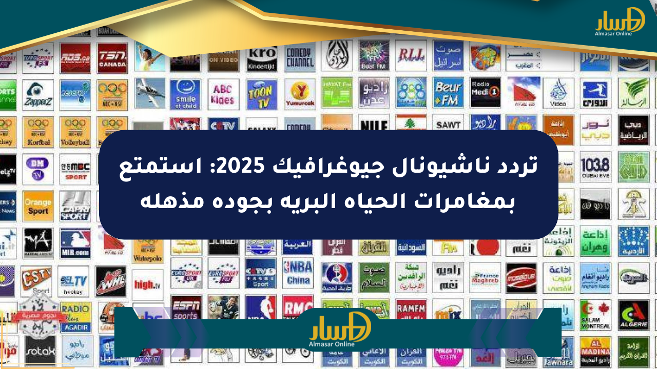 تردد ناشيونال جيوغرافيك 2025: استمتع بمغامرات الحياة البرية بجودة مذهلة
